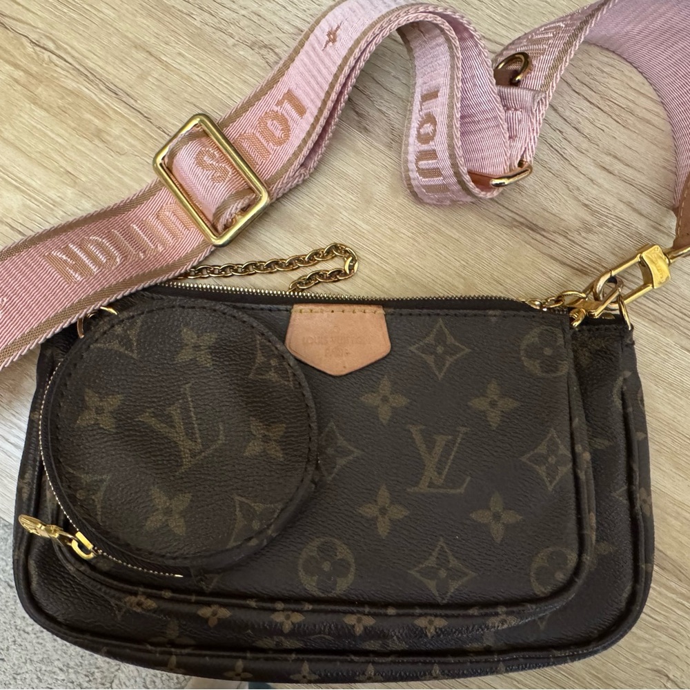 Louis Vuitton Brown Monogram Crossbody Bag